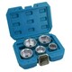 image 4 of 3/8" Drive Oil Filter Socket Remover Removal Tools Metric Sizes 24 - 38mm 5pc