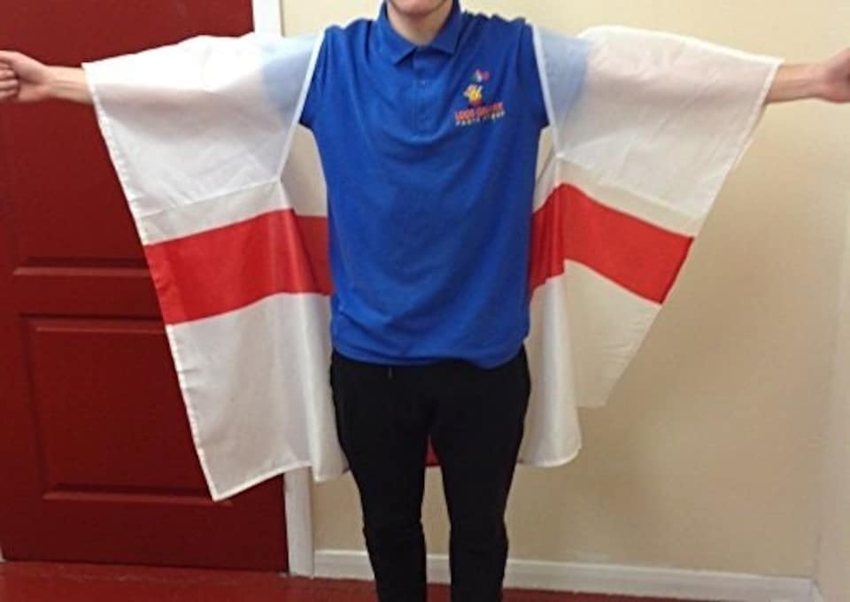 image 1 of Flag Cape England - St George Cross