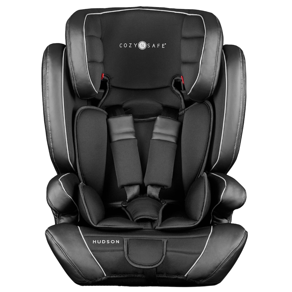 image 1 of Cozy N Safe Hudson Car Seat Group 1/2/3 9-36kg, ISOFix & Top Tether, 25kg Harness, Forward Facing High Back Booster, Side Impact Protection, Adjustable Headrest, 9 Months to 12 Years