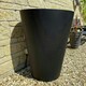 image 2 of Primrose Polystone Calgary Black Tall Indoor Outdoor Garden Planter 89cm