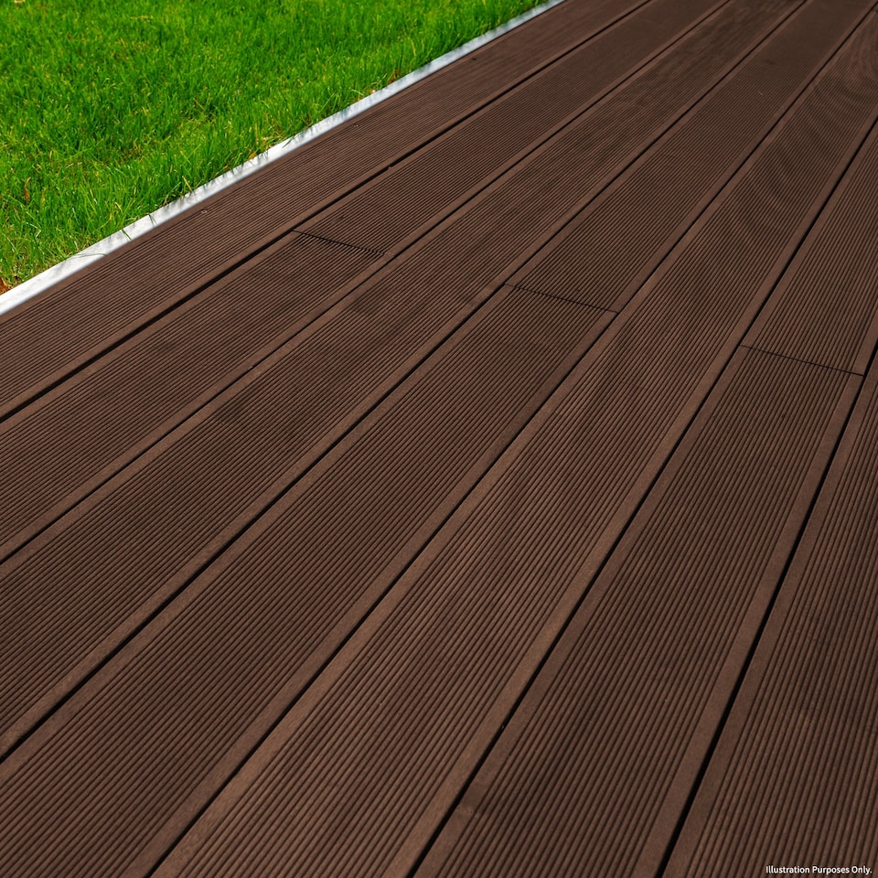 image 1 of Jardí Composite Decking - 6 SQM - Conker Brown