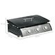 image 7 of Outsunny Portable Gas Plancha BBQ Grill with 3 Burners, Non-Stick Griddle, Lid