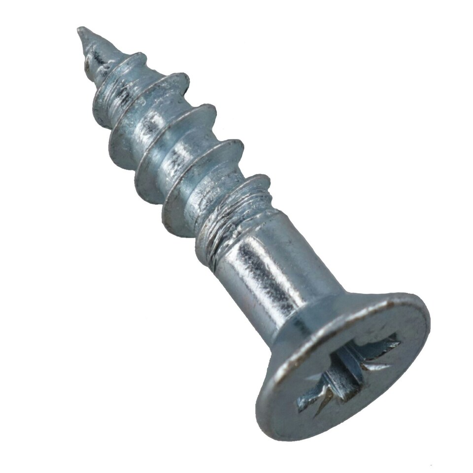 image 1 of 5mm x 20mm PZ2 Drive Countersunk Wood Chipboard Screws Fasteners 110pc