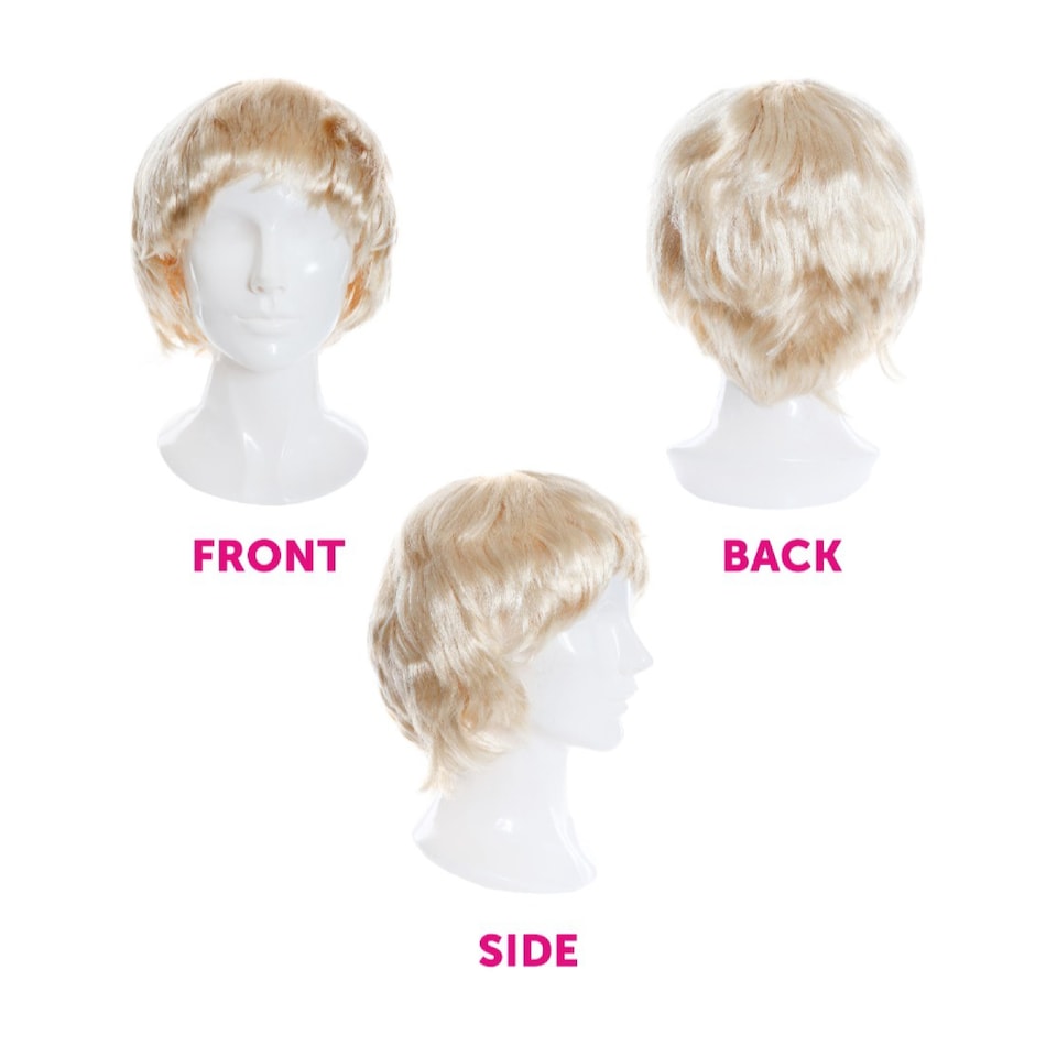 image 1 of Jay Costume Set - Jumper, Wig & Blue Tie | Multi | M