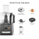 image 2 of Kenwood Compact Food Processor & Blender, 800W MultiPro 2-in-1 , Grey