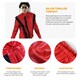 image 3 of Tiger Keeper Costume - Shirt, Wig, Tash & Hat Orange | M