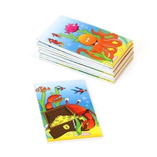 Assorted Sealife Mini Notebooks - Pack of 12