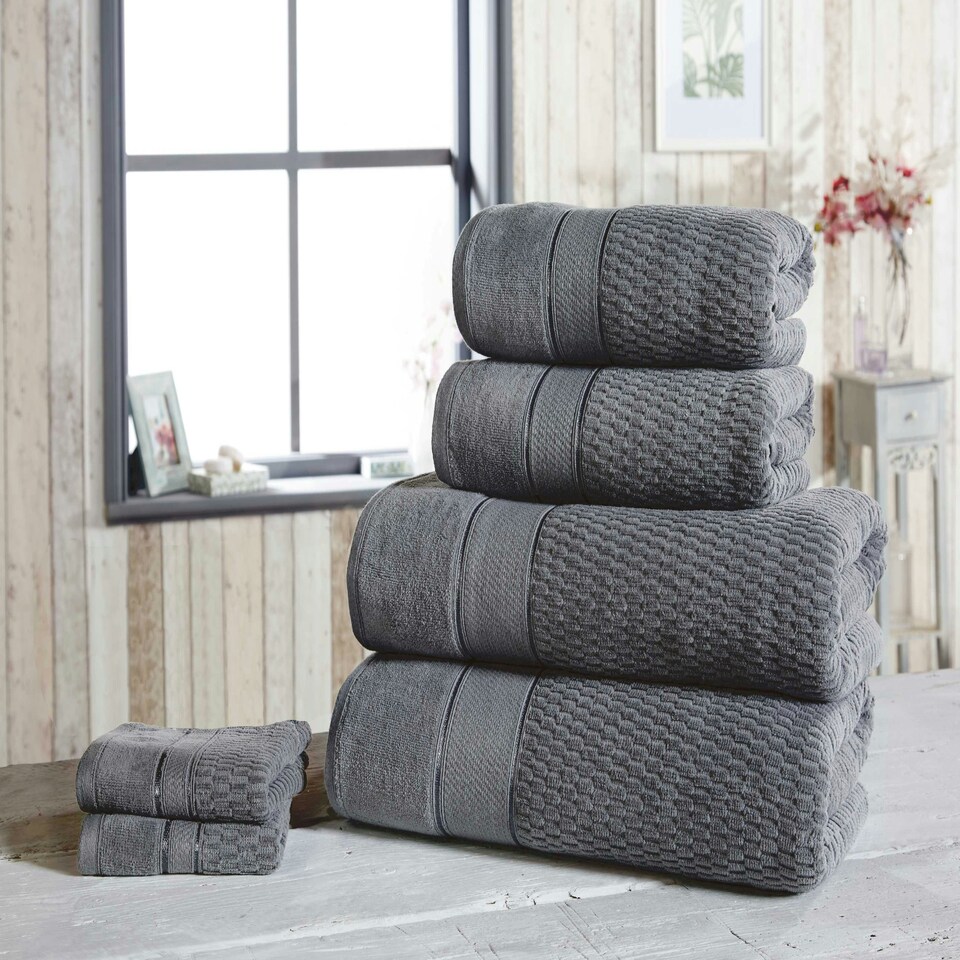 image 1 of Royal Velvet Pure Cotton Bath Towels Super Soft and Absorbant Blue | Bath towel
