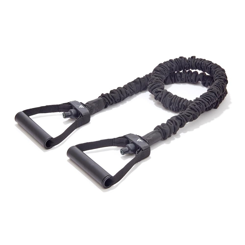 image 1 of Adidas Power Tube L1 - 15kg Resistance Band, Tear-Resistant Latex with Foam Handles & Recycled PP Sleeve | Multi | adult