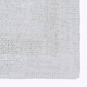 image 2 of Homescapes Luxury Reversible Cotton Bath Mat | White | 50 x 80 cm