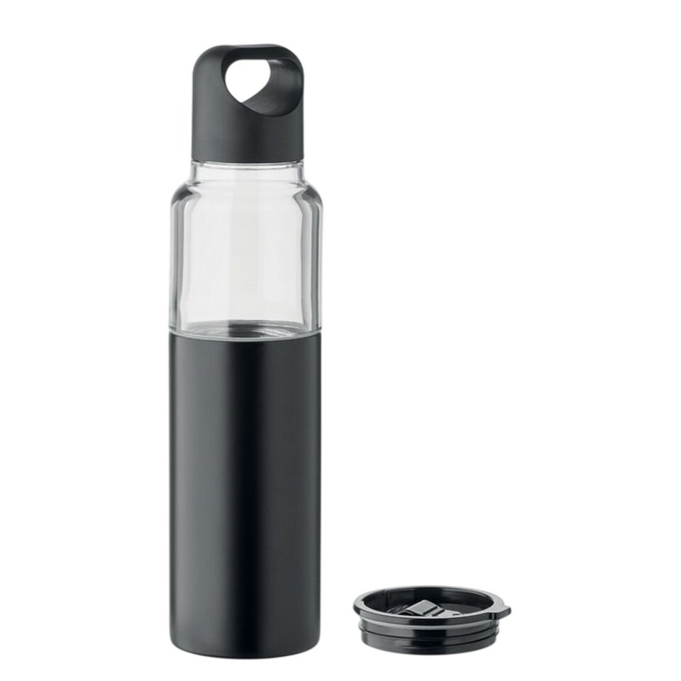 image 1 of MidOcean Dualuse 2 in 1 610ml Water Bottle | Black | Black | 1