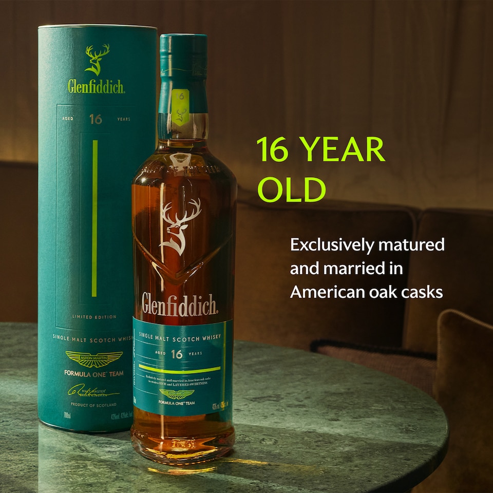 image 1 of Glenfiddich - Aston Martin F1 Team 2025 Limited Edition Single Malt Scotch 16 year old Whisky