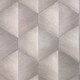 image 2 of Hex Wallpaper in Warm Grey Grey