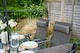 image 4 of 6 Seater Dining Set Garden Furniture With Parasol Reclining Chairs Glass Table In Grey