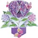 image 1 of Flowers & Butterflies 3D Pop-Up Greeting Card
