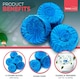 image 3 of SOL 24pk x 50g Toilet Cistern Blocks, Blue Ocean Scent Freshener Tablet