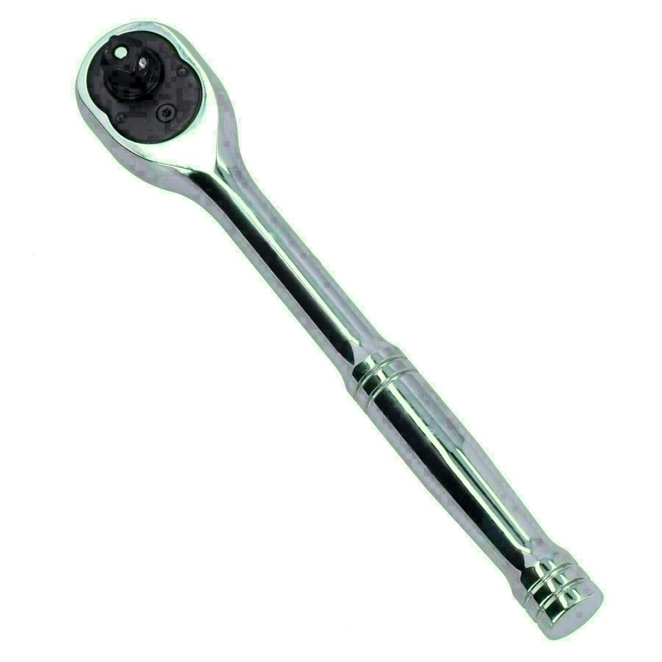 image 1 of 3/8" Drive Straight Ratchet 100 Teeth 3.6 Degree Increments Quick Release