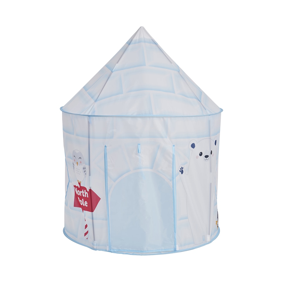 image 1 of Kids Arctic Play Tent and Play Mat Set