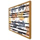 image 1 of Cute autumn leaves (Picutre Frame) Brown | Oak | XL