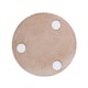 image 2 of Something Different Astrology Wheel Coaster Set (Pack of 4) - Cream/Gold - One Size