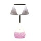 image 4 of Aromatize LED Colour Changing Lined Shade Glitter Lamp | Multi
