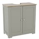 image 10 of Bath Vida Priano 2 Door Under Sink Freestanding Bathroom Cabinet, Grey & Oak | Grey | Grey & Oak | 1