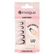 image 1 of Invogue Black French Tip Coffin Nails - Pack of 24