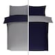 image 10 of Brights Reversible Duvet King Bed NavyGrey