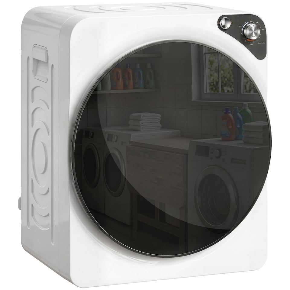 image 1 of HOMCOM 5kg Vented Tumble Dryer, Compact Dryer with 5 Drying Modes