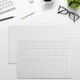 image 5 of Pack of 6 Rigid MDF Handwriting Lines A4 Whiteboards