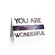 image 2 of Romance Valentine Wonderful You Stars Anniversary Valentines Day Card