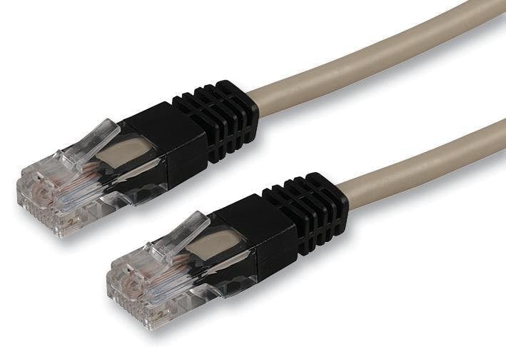 PRO SIGNAL - 10m Grey Cat5e Crossover Lead