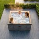 image 4 of Wave Garda 6 Person Eco Foam Hot Tub, Flint Grey