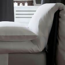 Belledorm Premium Blend 500 Thread Count Duvet Cover - White - Kingsize