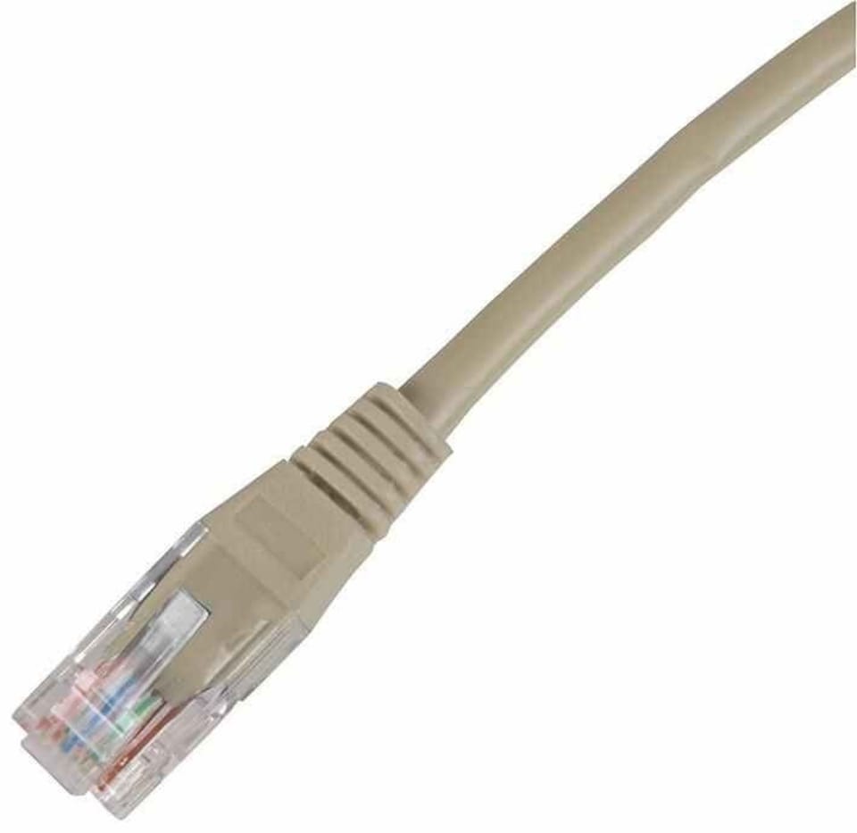 CONNECTIX CABLING SYSTEMS - 10m Grey Cat5e UTP Ethernet Patch Lead