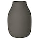 image 1 of Blomus Colora Ceramic Vase L - Steel Grey