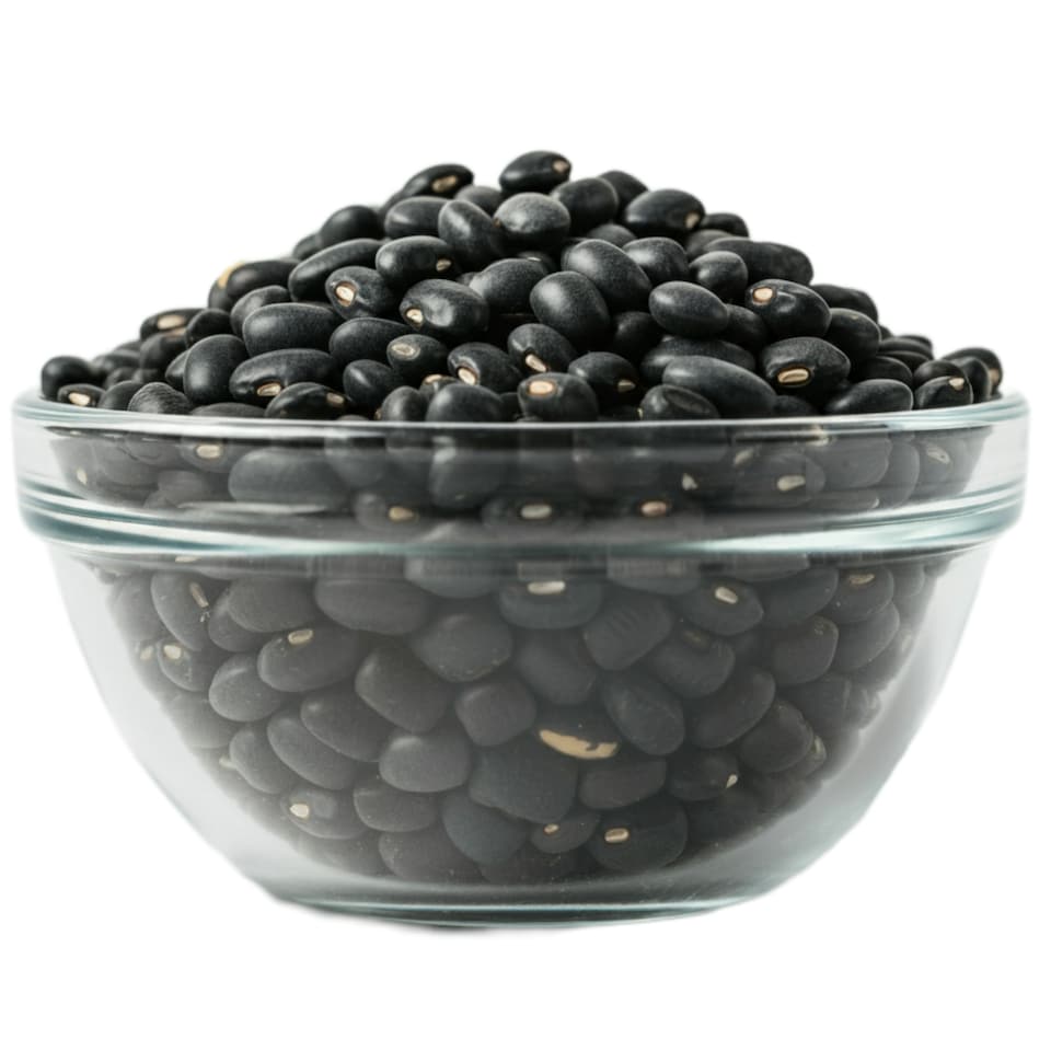 image 1 of Organic Black Turtle Beans 1kg (Sussex Wholefoods)