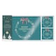 image 1 of Merry Christmas Green Foiled Placemat & Coaster Set - Pack of 4