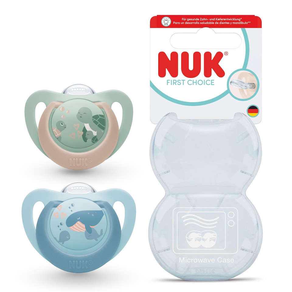 image 1 of Nuk First Choice Soother 6-18m 2 Pack