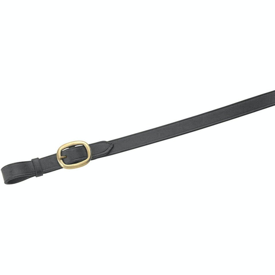 Blenheim Leather Horse Lead Rein - Black - 1.8m x 22mm