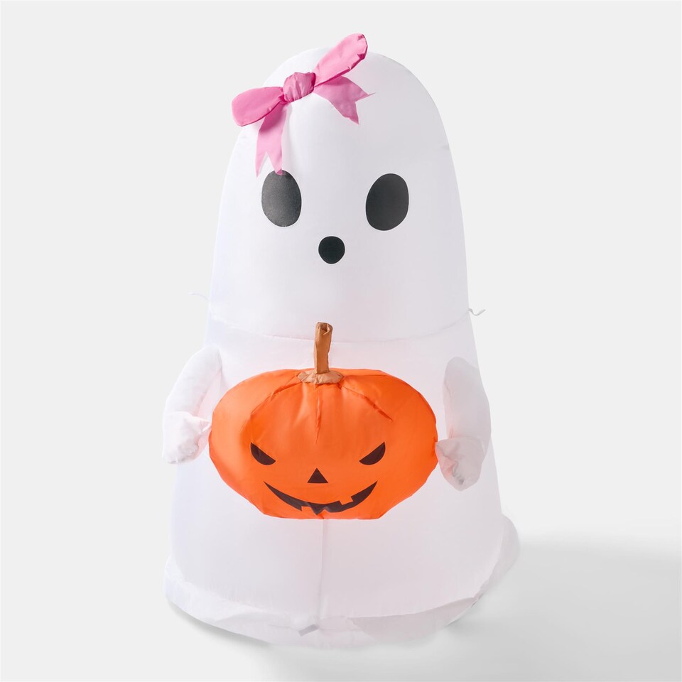 image 1 of OHS 90cm Halloween Self Inflating Ghost Decoration Indoor Outdoor Party Accent