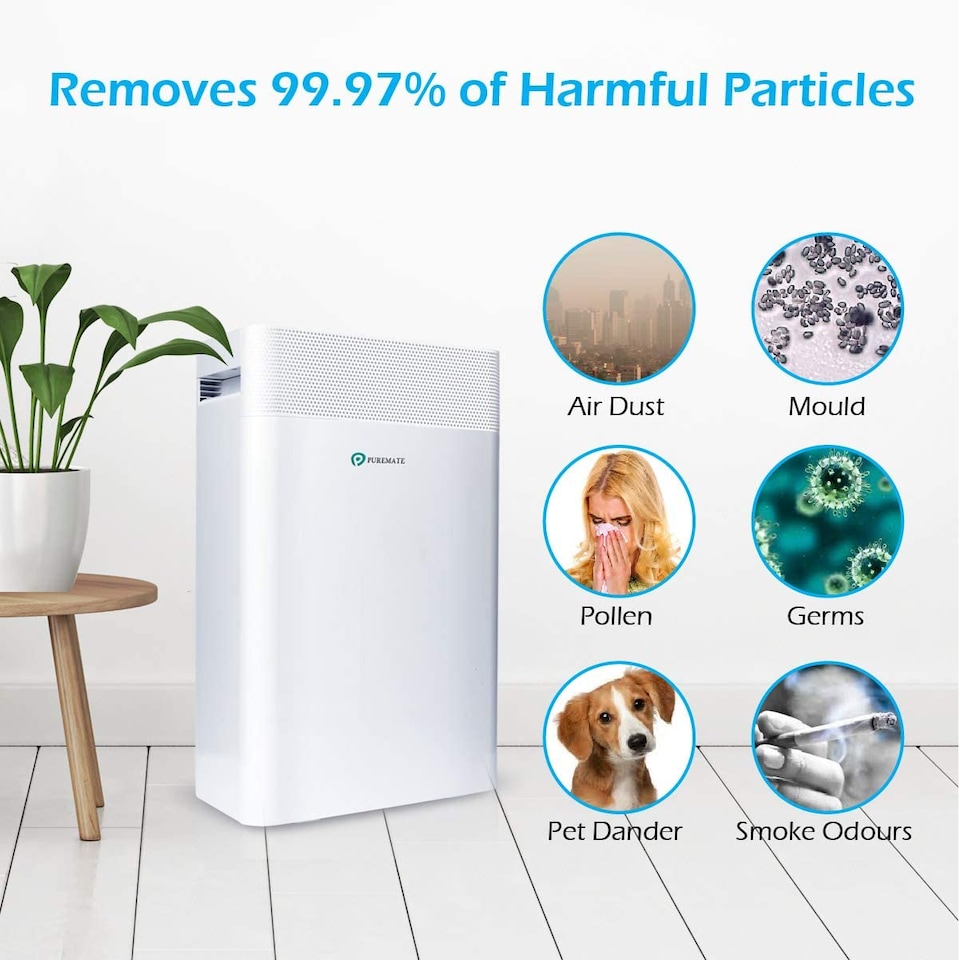 image 1 of 5in1 Air Purifier with True HEPA Filter and Negative Ion Generator