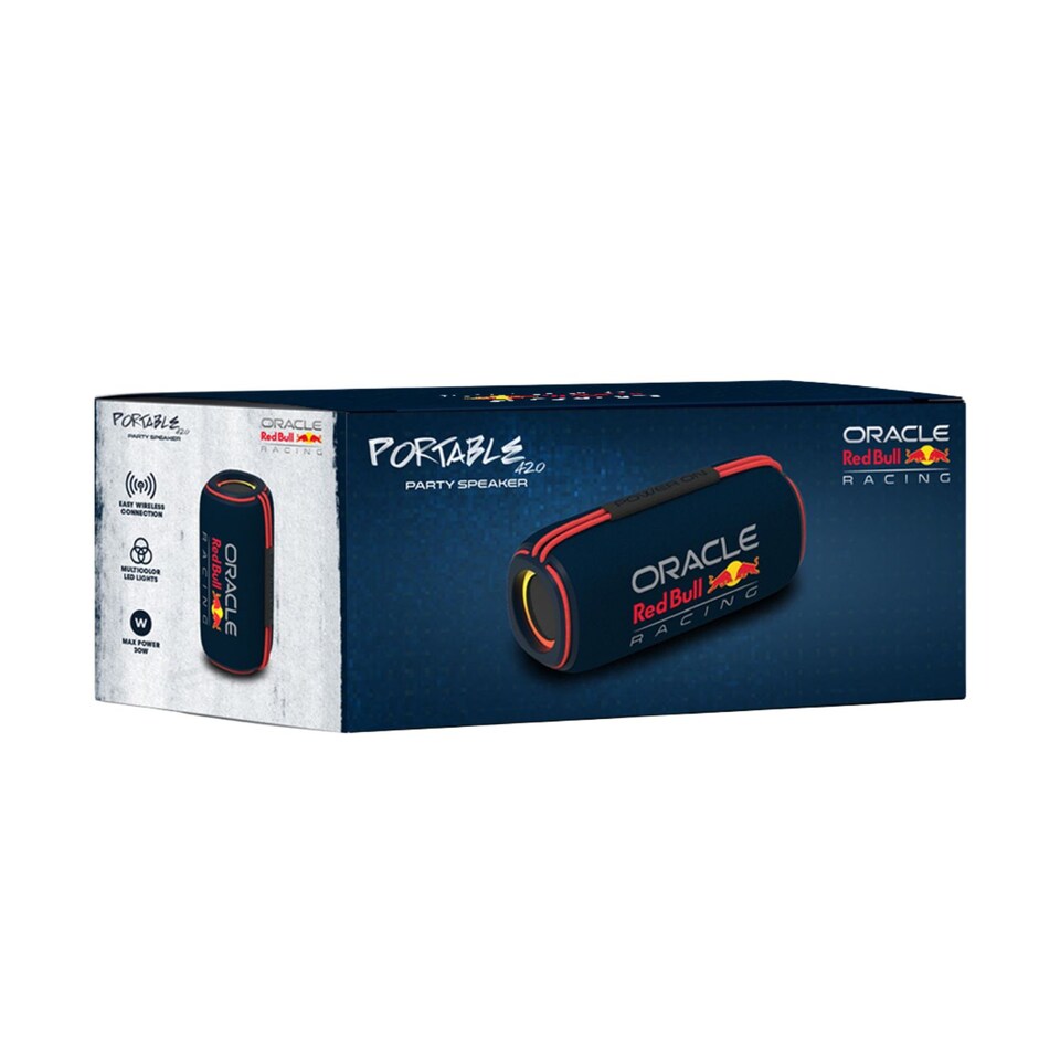 image 1 of Oracle Red Bull Racing Portable 420 Party Speaker 30W 2X15W