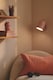 image 5 of Nordlux Gaston Indoor Wall Light Pink Metal Sensor E27 Adjustable Head - Plug In or Mains Powered , IP20 | Pink | rose