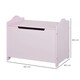 image 5 of HOMCOM 40x60cm Kids Storage Box Toy Organiser for Child 3 Yrs+ Bedroom Pink Pink | 60cm x 40cm x 48cm