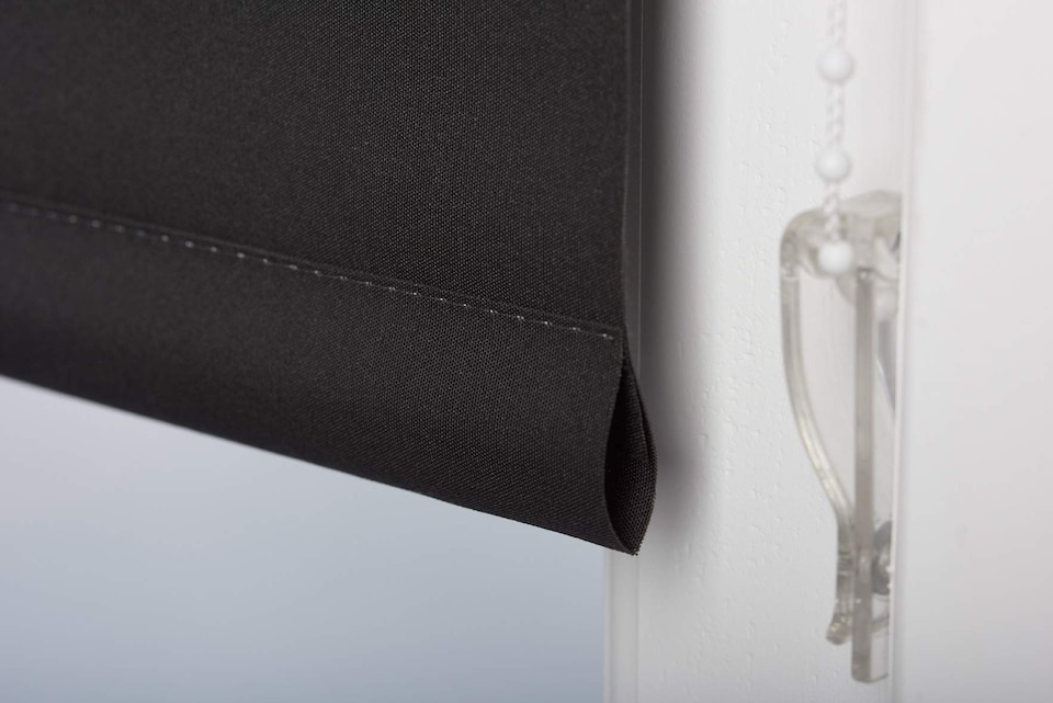 image 1 of 170cm Wide Daylight Roller Blind 165cm Drop | Black | Black