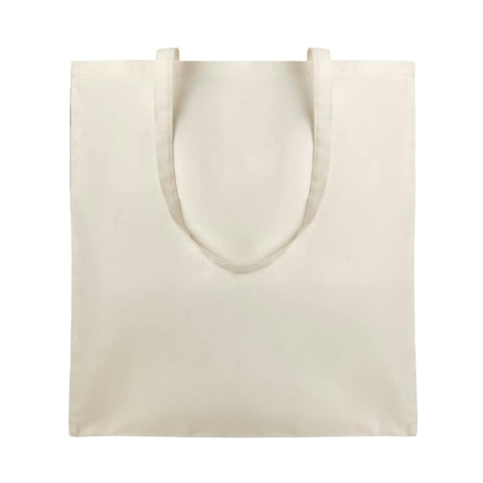 image 1 of MidOcean Cottonel Organic Cotton Tote Bag - Beige - One Size Brown