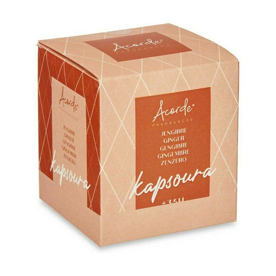 image 1 of Scented Candle Acorde 86484 Ginger 120 g (12 Units) N/A