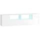 image 1 of HOMCOM TV Unit Cabinet for TVs up to 60" TV Stand with LED Lights