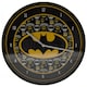 image 1 of Batman Logo Wall Clock - Black/Yellow - One Size